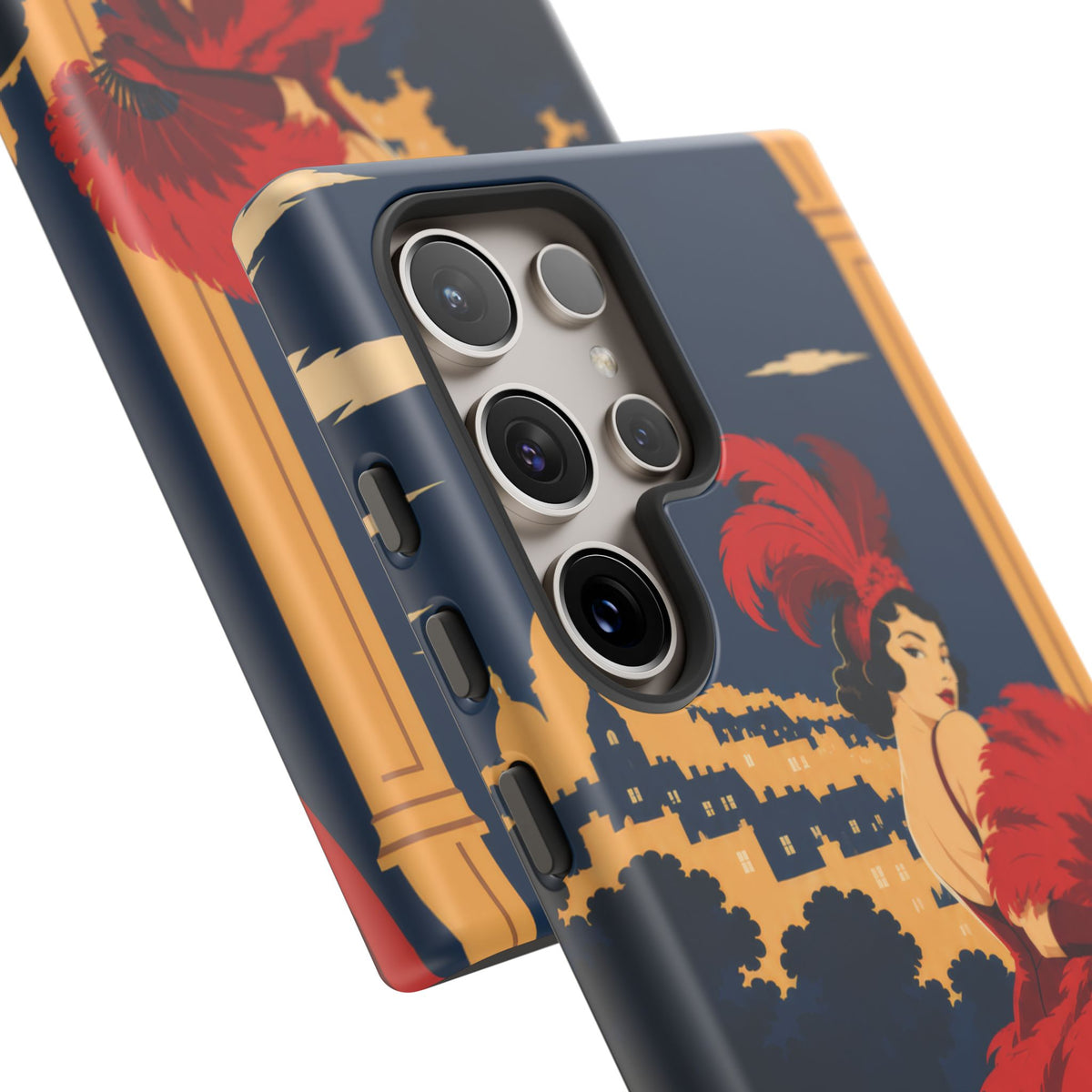 Moulin Rouge Dancer — Velvet Encore Samsung Galaxy Tough Case | cabaret dancer