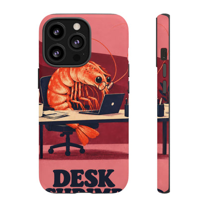 Desk Shrimp iPhone Tough Case
