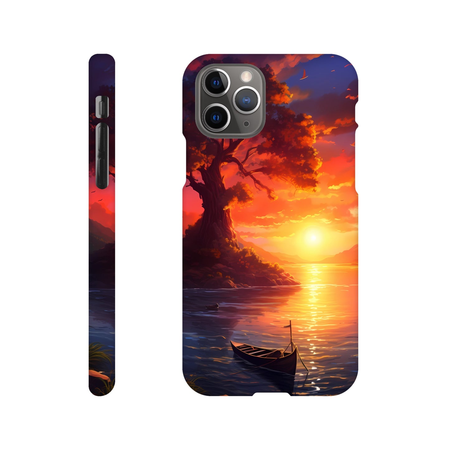 iPhone case - Solitary Sunset Serenade