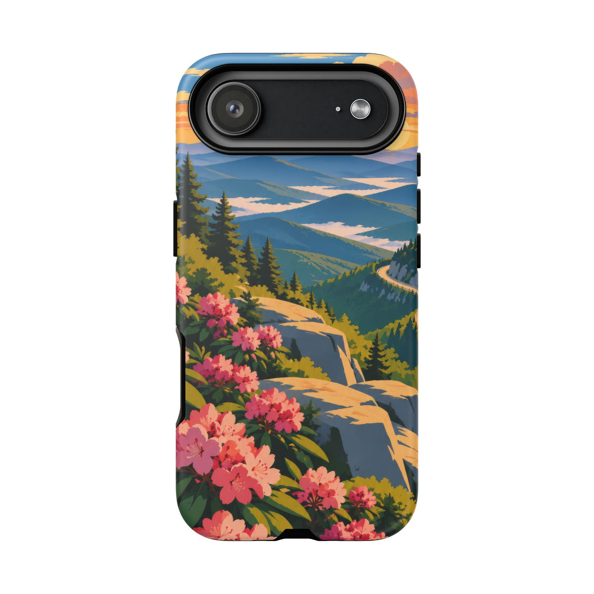 Blue Ridge Parkway — Ridgeway Bloom iPhone Tough Case