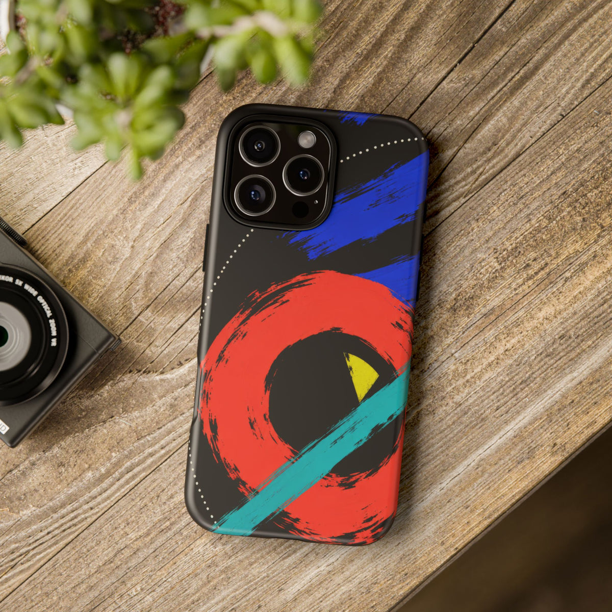 After Hours iPhone Tough Case | Abstract Orbital Art