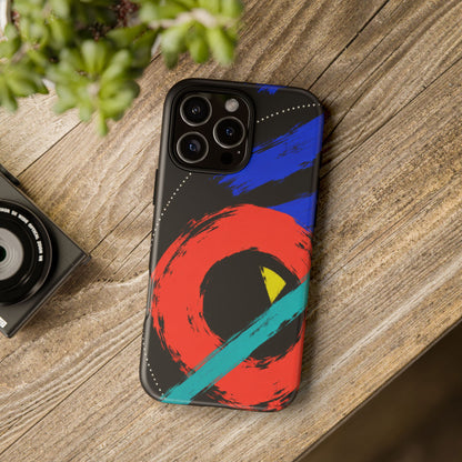 After Hours iPhone Tough Case | Abstract Orbital Art