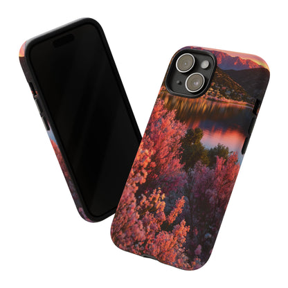 Alpine Bloom Lake iPhone Tough Phone Case