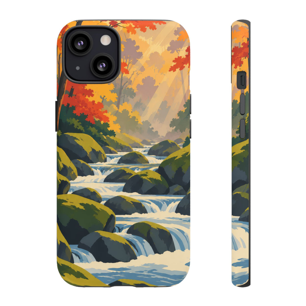 Great Smoky Mountains — Autumn Creek iPhone Tough Case