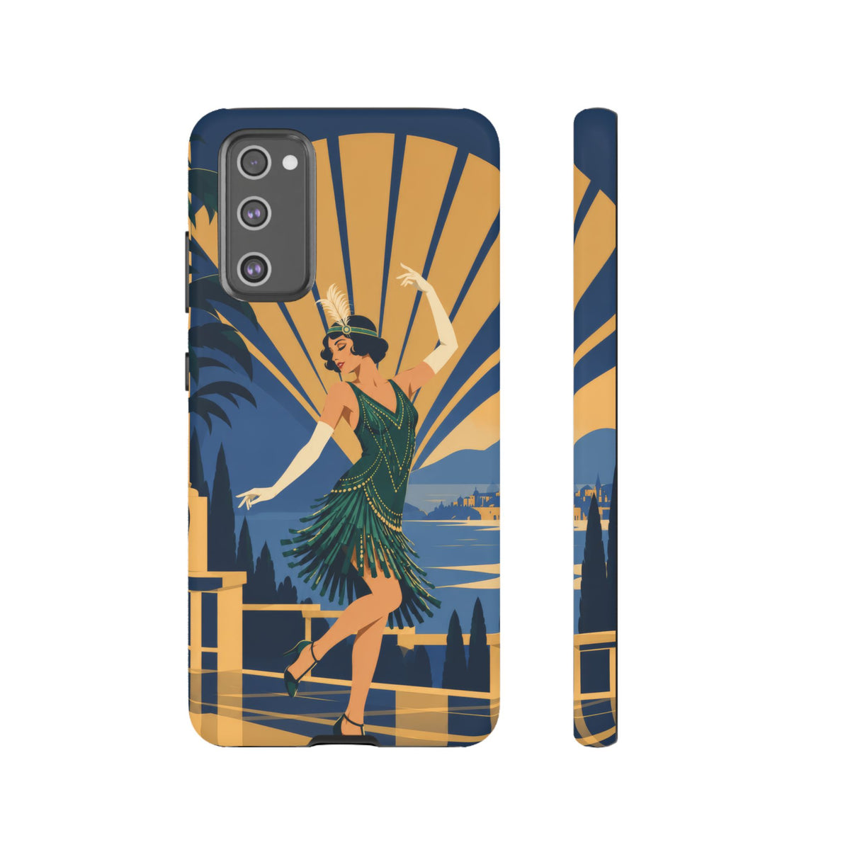 1920s Flapper — Jazz After Dark Samsung Galaxy Tough Case