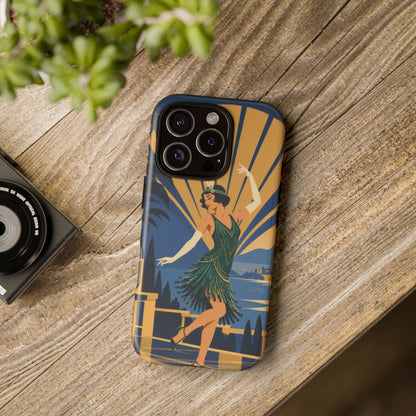 1920s Flapper — Jazz After Dark iPhone Tough Case