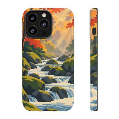 Great Smoky Mountains — Autumn Creek iPhone Tough Case