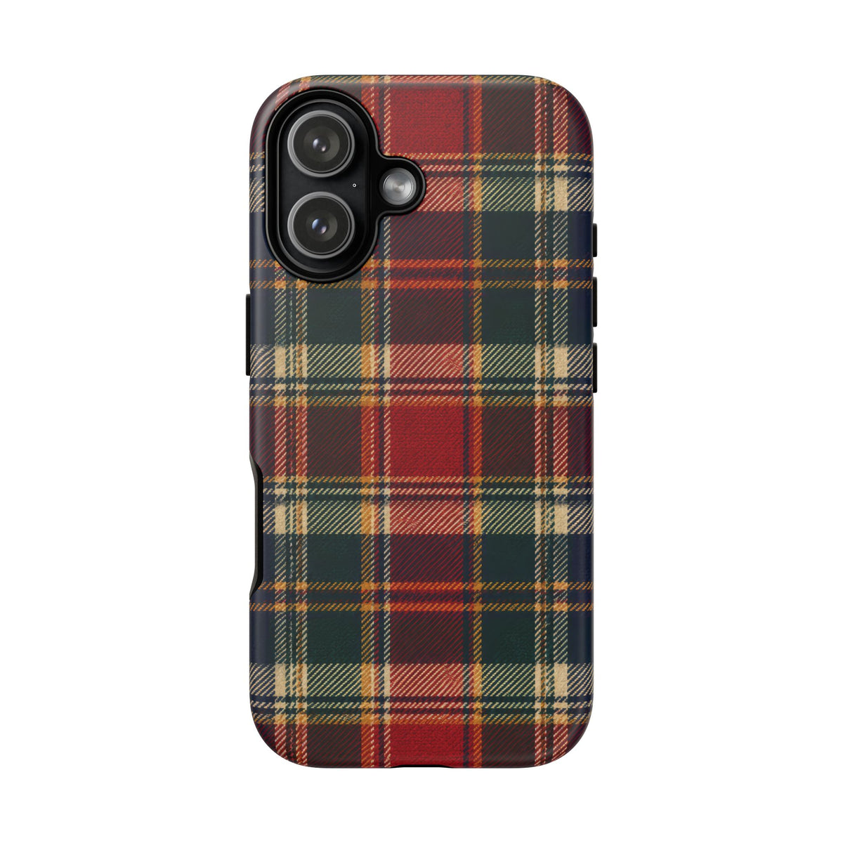 Highland Holiday iPhone Tough Case | christmas plaid