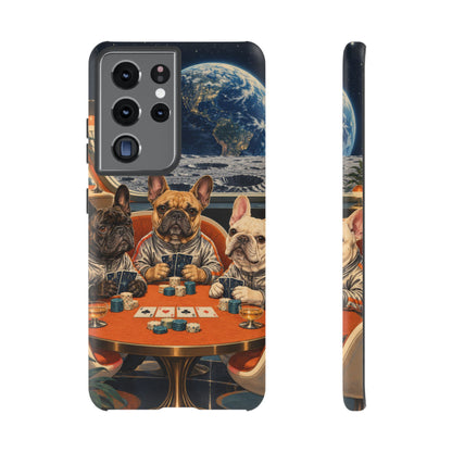 Lunar Card Club Samsung Galaxy Tough Case | french bulldog