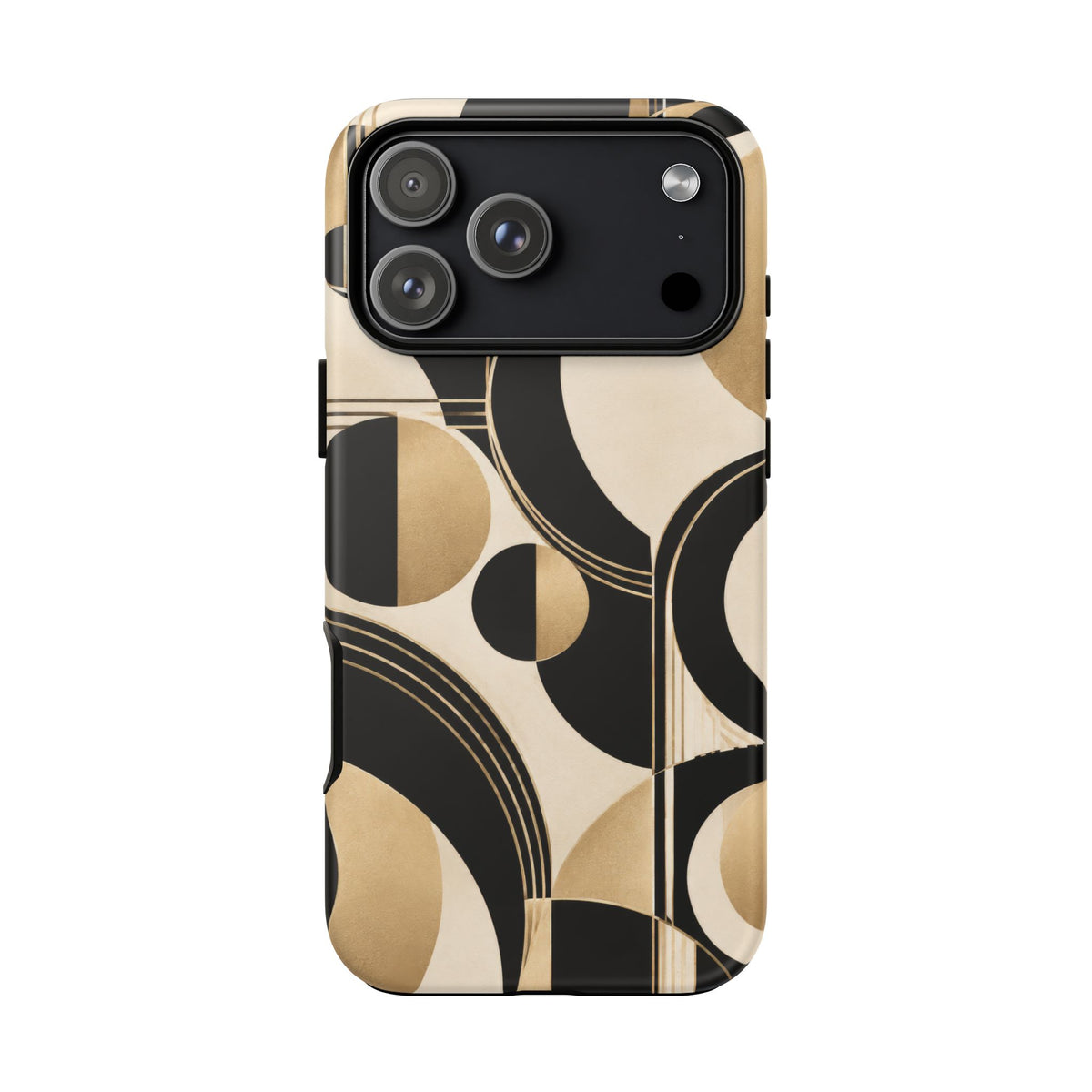 Pearl Orbit iPhone Tough Case | art deco