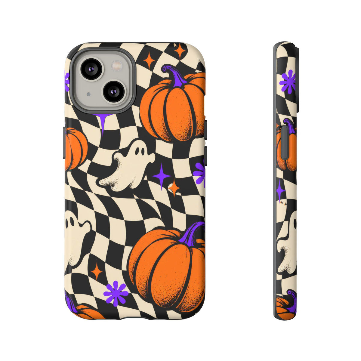 Spectral Groove iPhone Tough Case | retro halloween