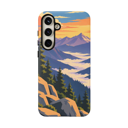 Misty Mountains — Amethyst Pass Samsung Galaxy Tough Case