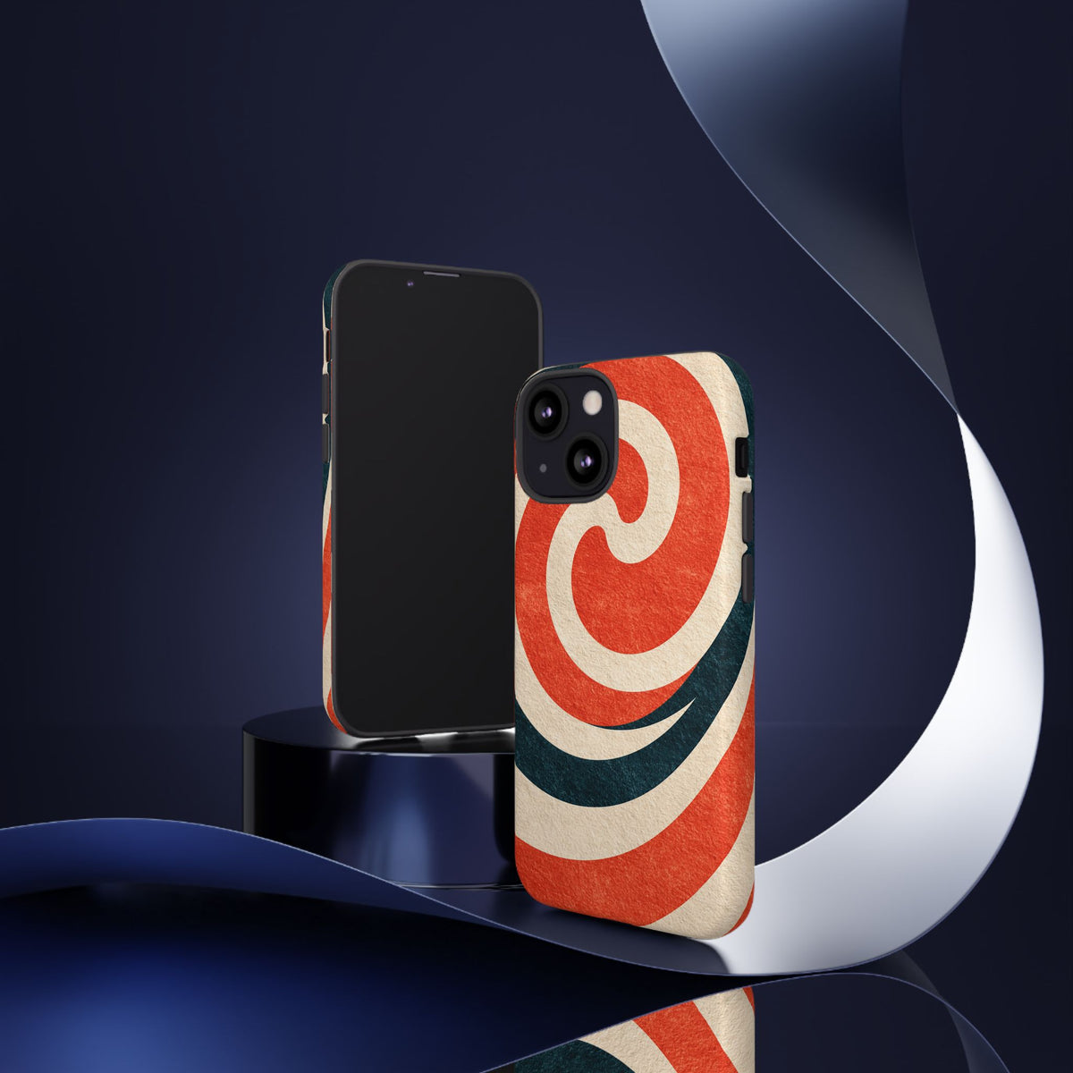 Ember Spiral iPhone Tough Phone Case