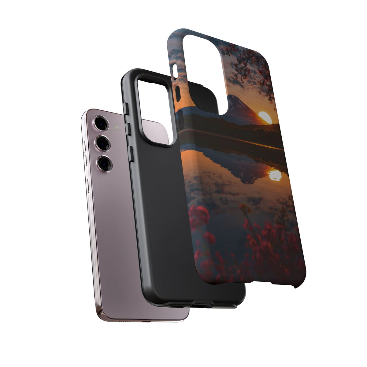 Fuji Golden Reflection Samsung Galaxy Tough Phone Case