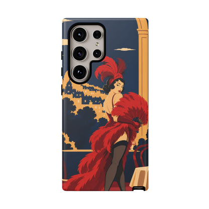 Moulin Rouge Dancer — Velvet Encore Samsung Galaxy Tough Case | cabaret dancer