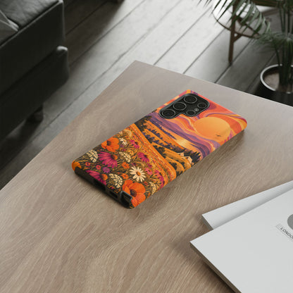 Golden Field Reverie Samsung Galaxy Tough Case | sixties festival