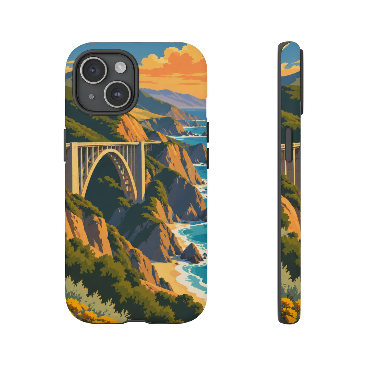 Big Sur — Coastal Arc iPhone Tough Case