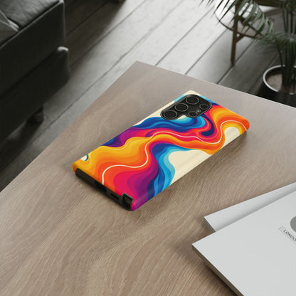 Electric Tide Samsung Galaxy Tough Case | psychedelic wave
