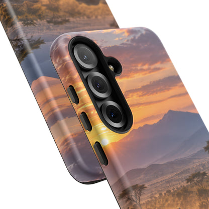 Elephants at First Light Samsung Galaxy Tough Case | african elephants