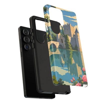 English Castle — Moat and Roses Samsung Galaxy Tough Case