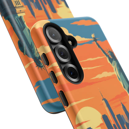 New York City — Harbor Liberty Samsung Galaxy Tough Case