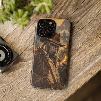 Adventure Gorilla iPhone Tough Case | Temple of Bananas
