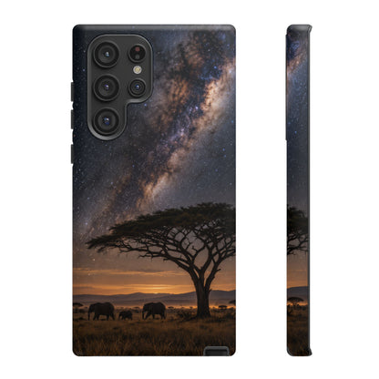Milky Way over the Plains Samsung Galaxy Tough Case