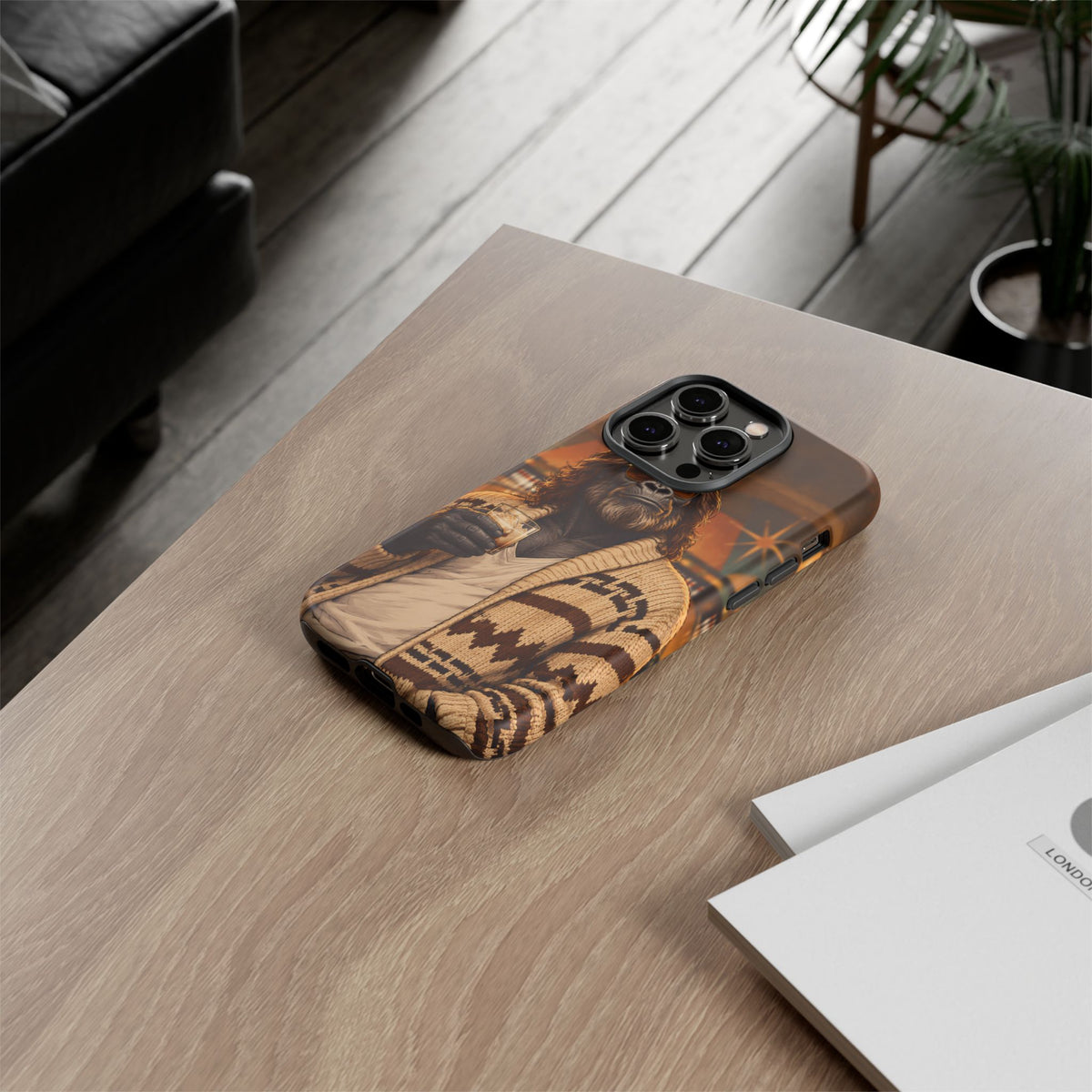 Cardigan Gorilla iPhone Tough Case | The Primate Abides