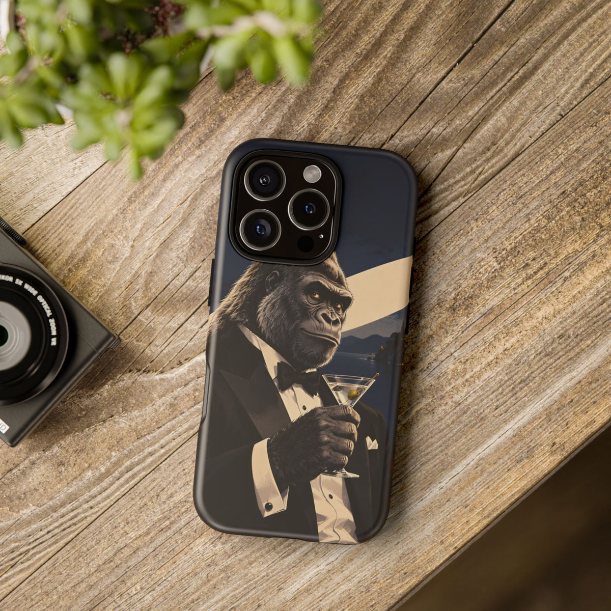 Tuxedo Gorilla iPhone Tough Case | License to Peel