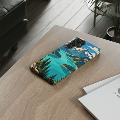 Cascades — Diablo Blue Samsung Galaxy Tough Case
