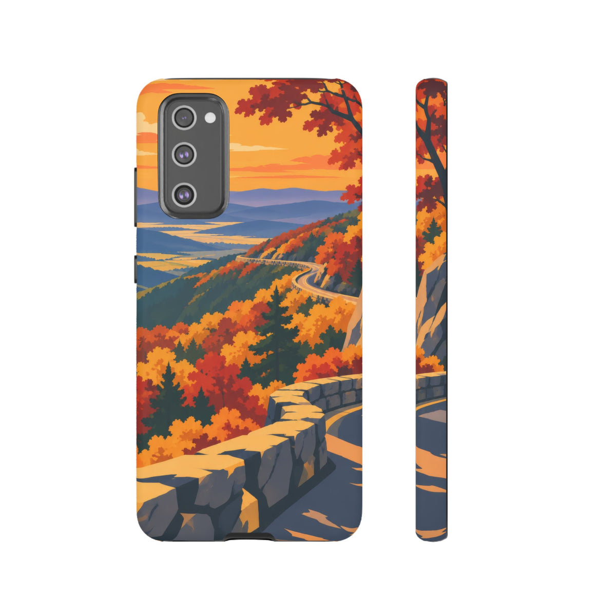 Skyline Drive — Overlook Gold Samsung Galaxy Tough Case