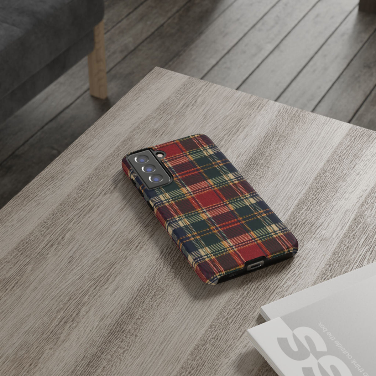 Highland Holiday Samsung Galaxy Tough Case | christmas plaid