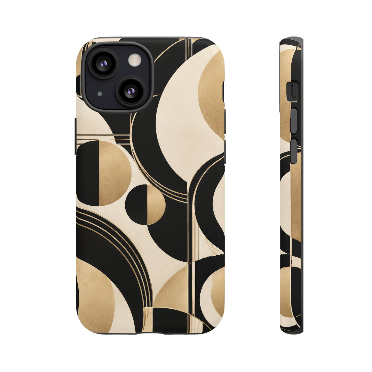 Pearl Orbit iPhone Tough Case | art deco