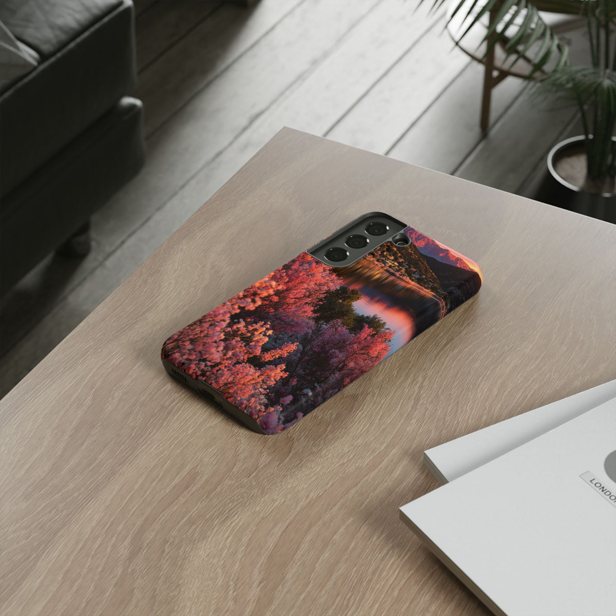 Alpine Bloom Lake Samsung Galaxy Tough Phone Case