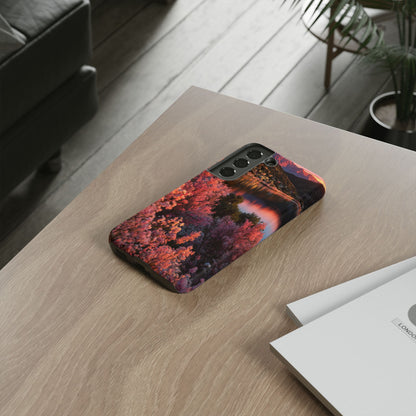 Alpine Bloom Lake Samsung Galaxy Tough Phone Case