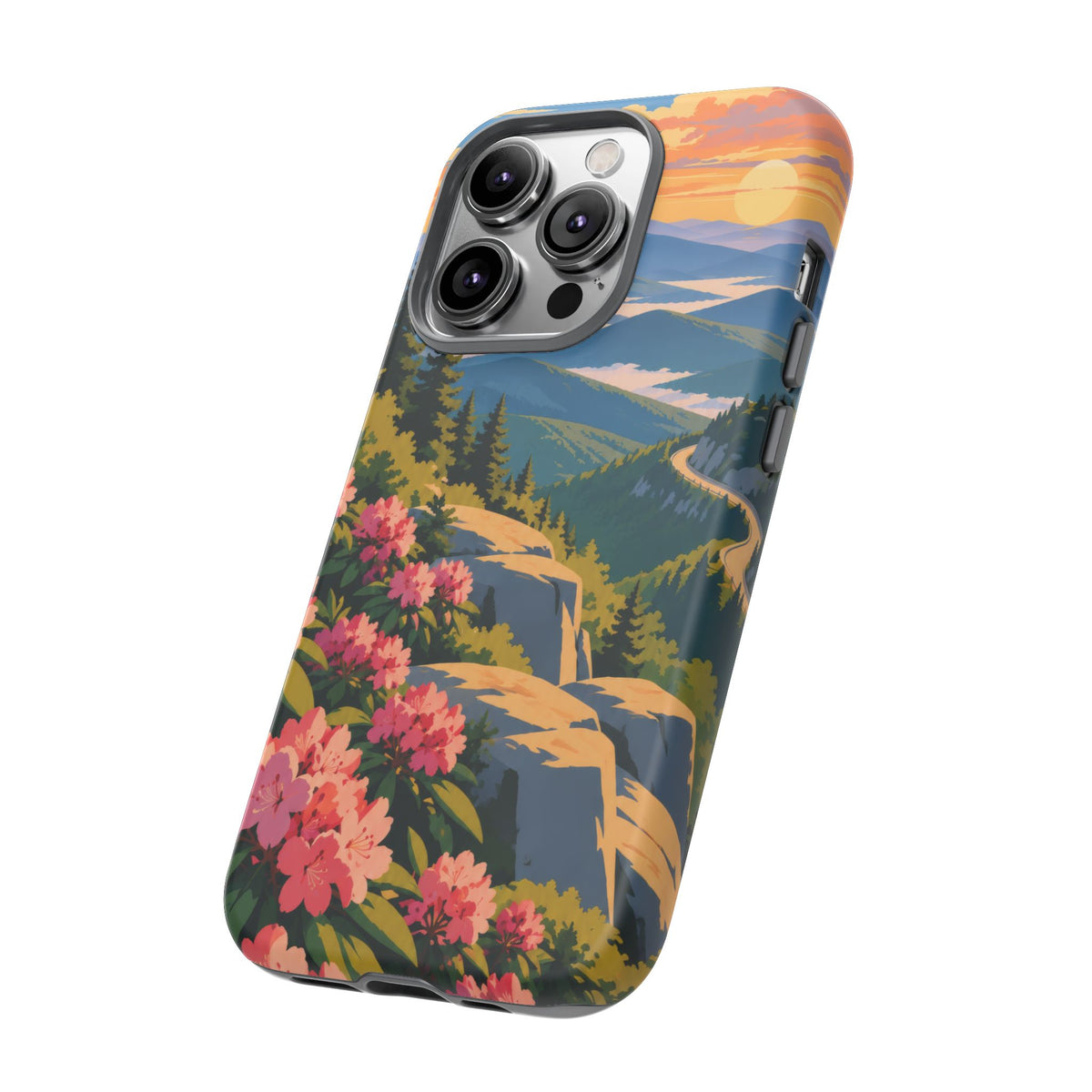 Blue Ridge Parkway — Ridgeway Bloom iPhone Tough Case