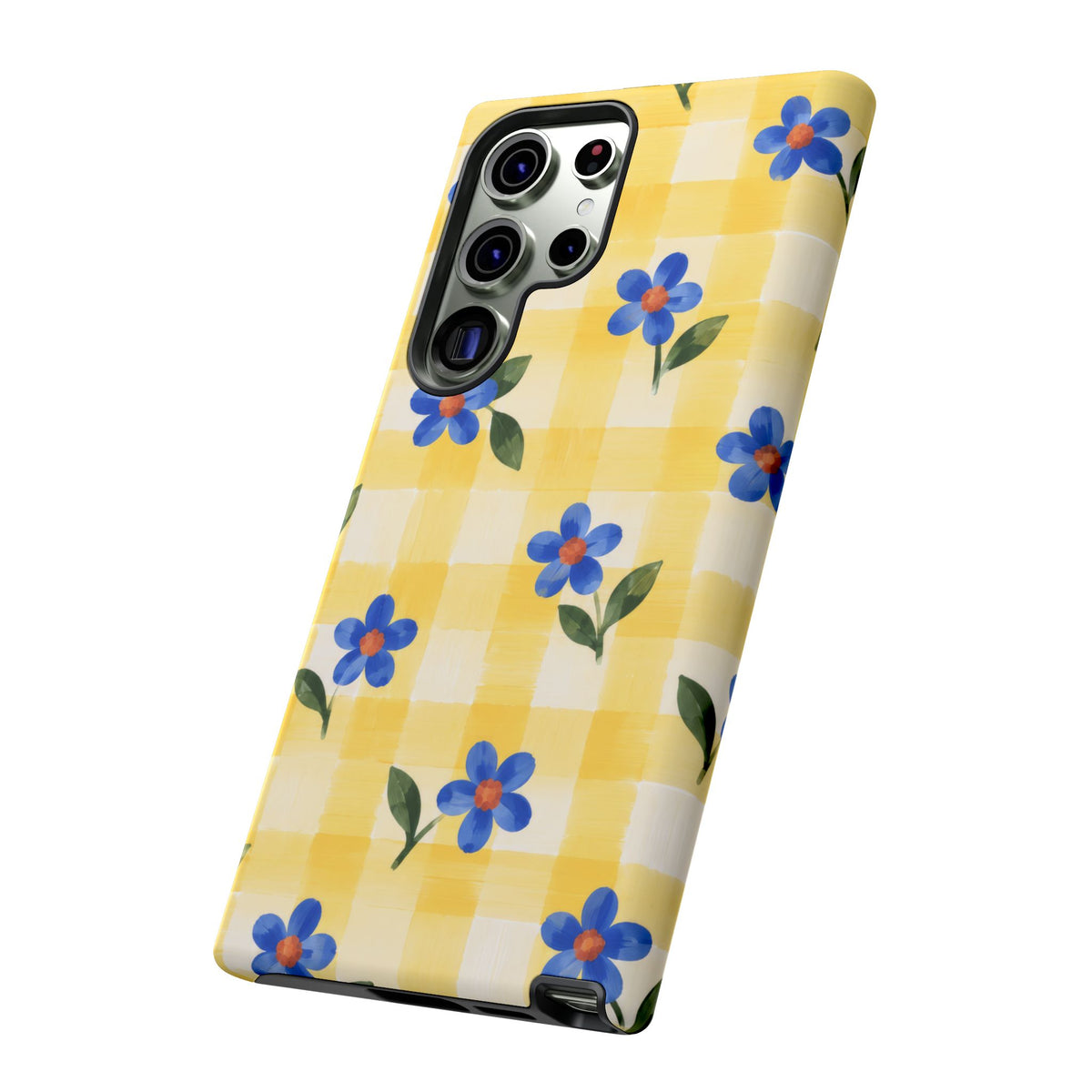 Buttercup Picnic Samsung Galaxy Tough Case | yellow gingham