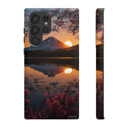 Fuji Golden Reflection Samsung Galaxy Tough Phone Case