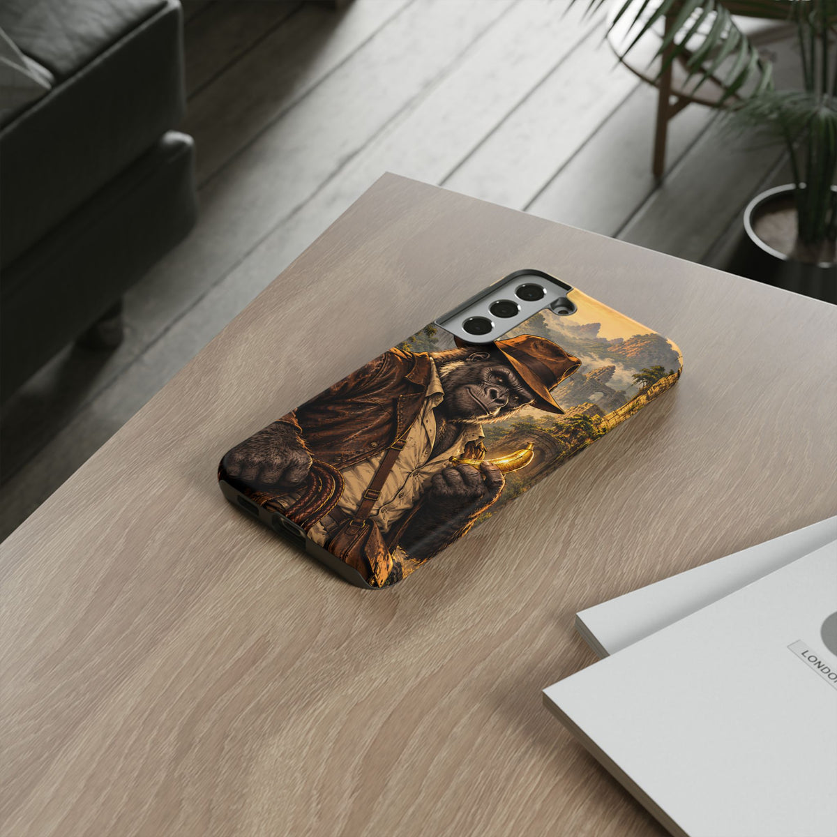 Adventure Gorilla Samsung Galaxy Tough Case | Temple of Bananas
