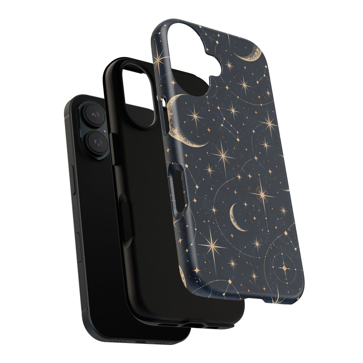 Celestial Moon iPhone Tough Case | Nocturne Atlas