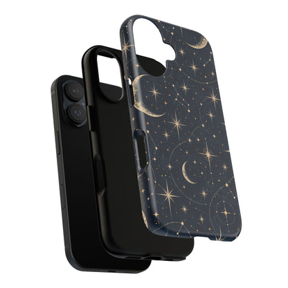 Celestial Moon iPhone Tough Case | Nocturne Atlas