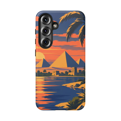 The Pyramids — Nile Dusk Samsung Galaxy Tough Case