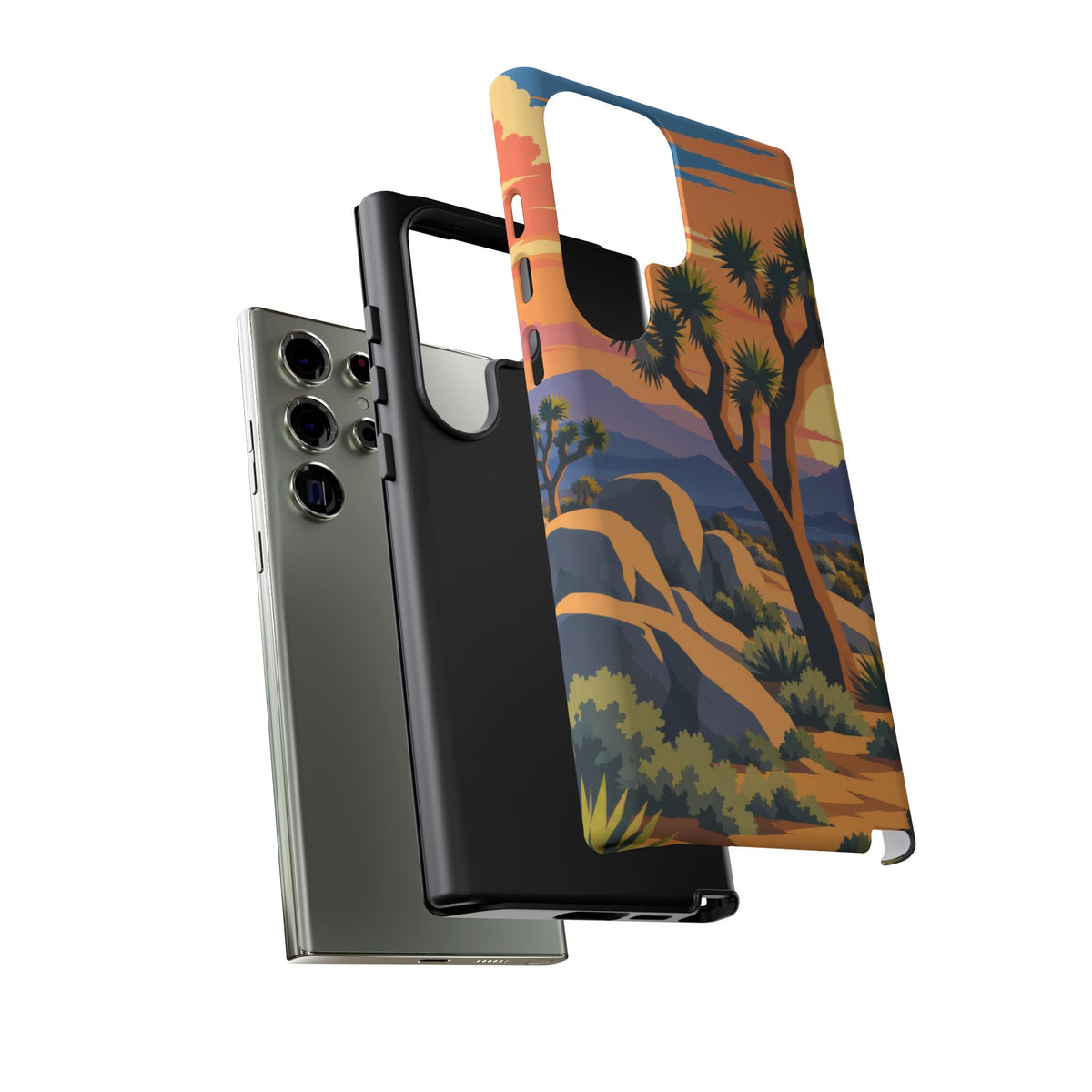 Joshua Tree — Desert Silhouettes Samsung Galaxy Tough Case