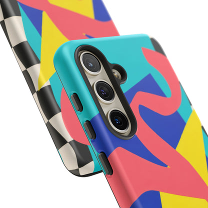 Cut Loose Samsung Galaxy Tough Case | Retro Abstract Art