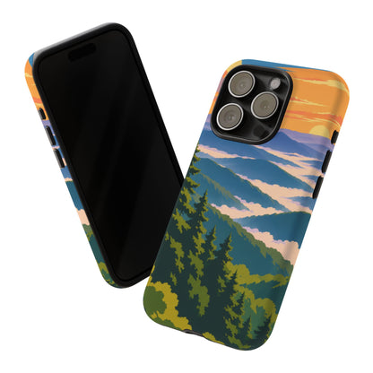 Great Smoky Mountains — Morning Veils iPhone Tough Case