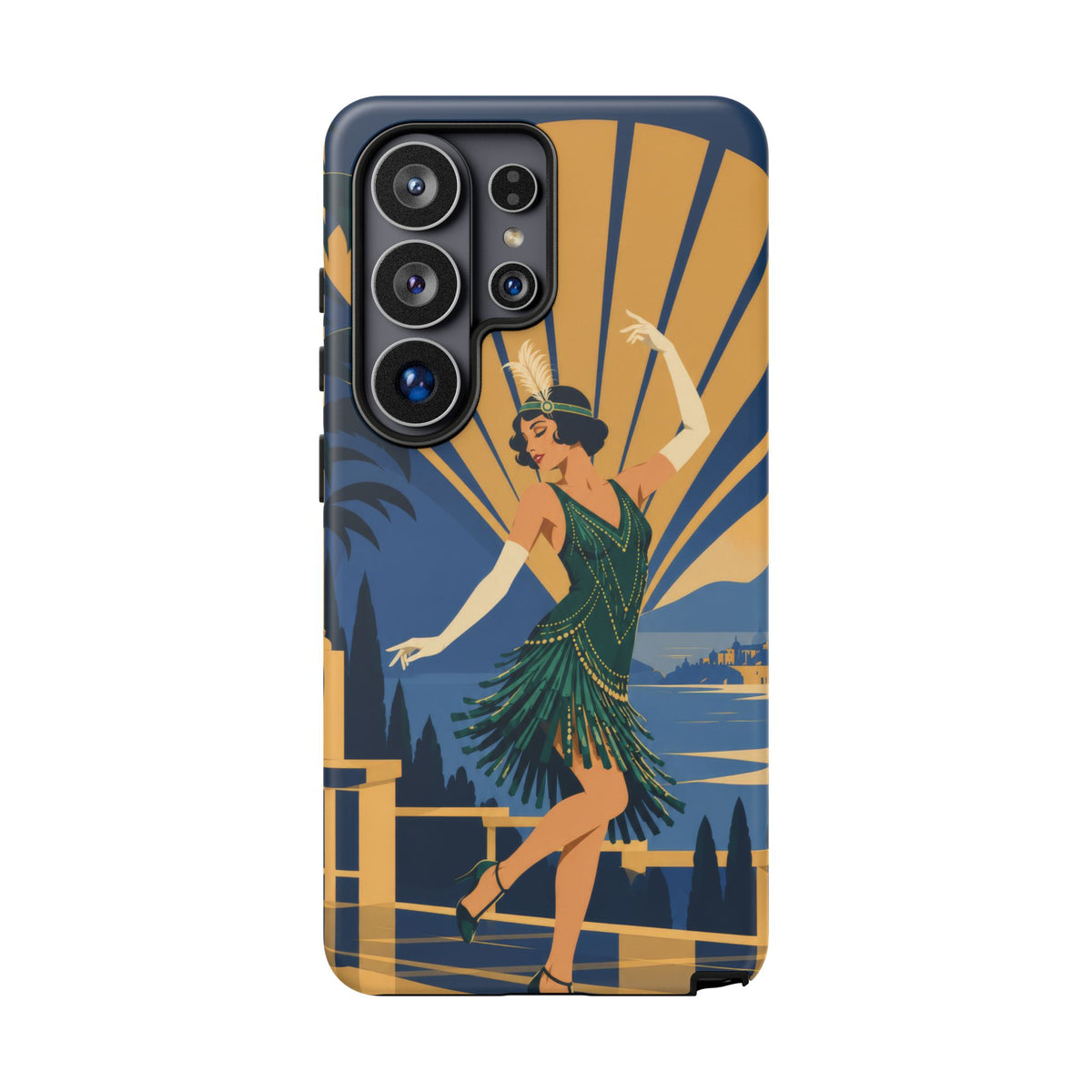 1920s Flapper — Jazz After Dark Samsung Galaxy Tough Case