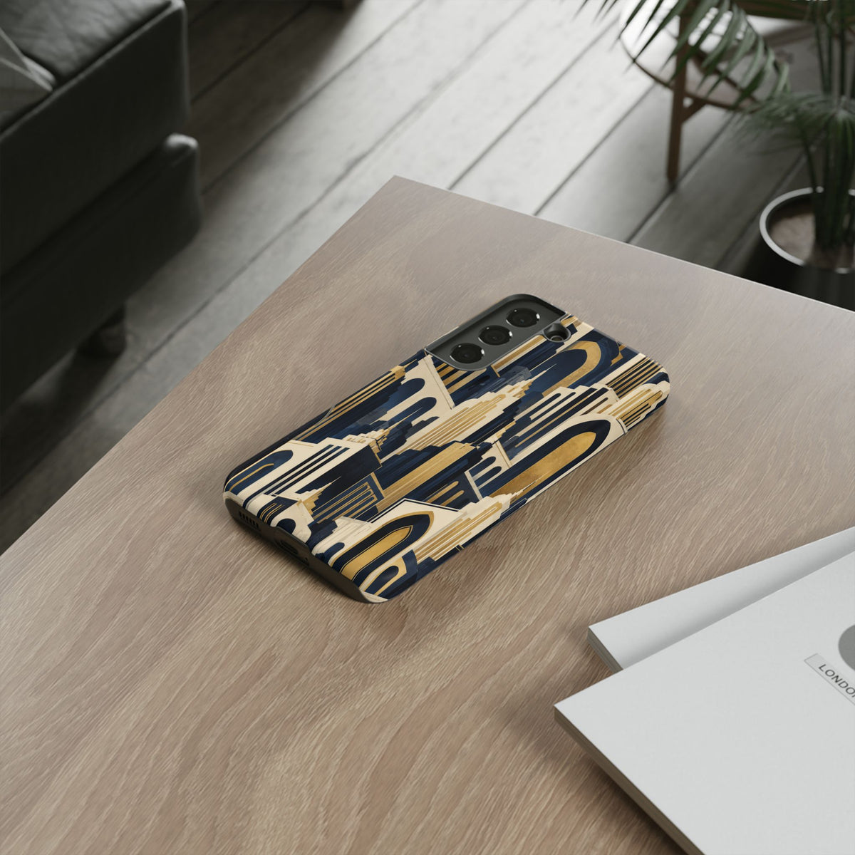 Midnight Metropolis Samsung Galaxy Tough Case | art deco