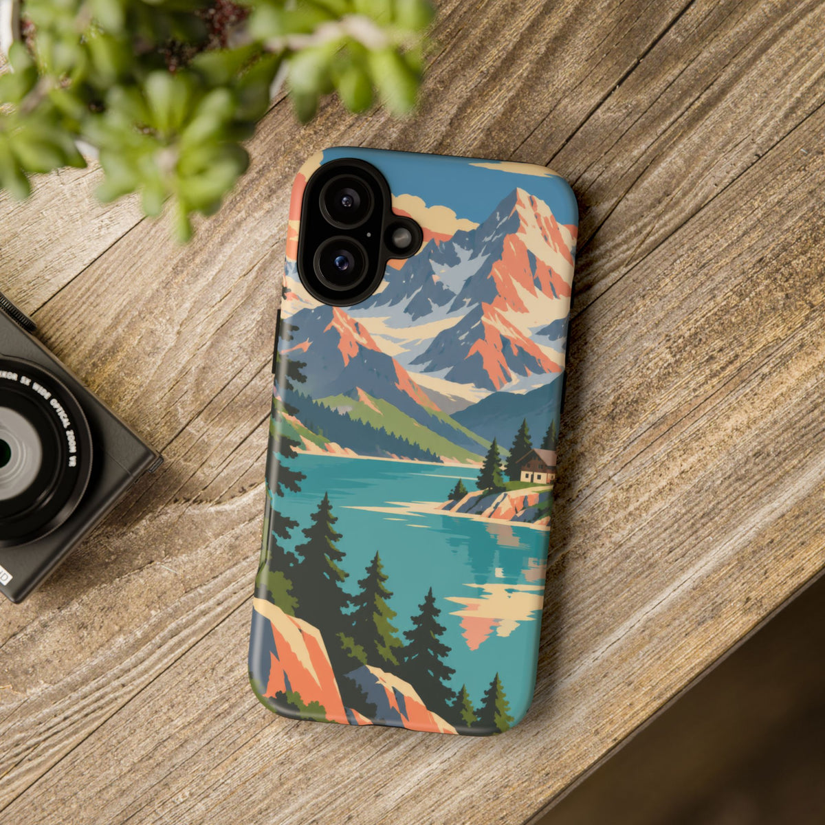 Switzerland — Alpine Lake iPhone Tough Case