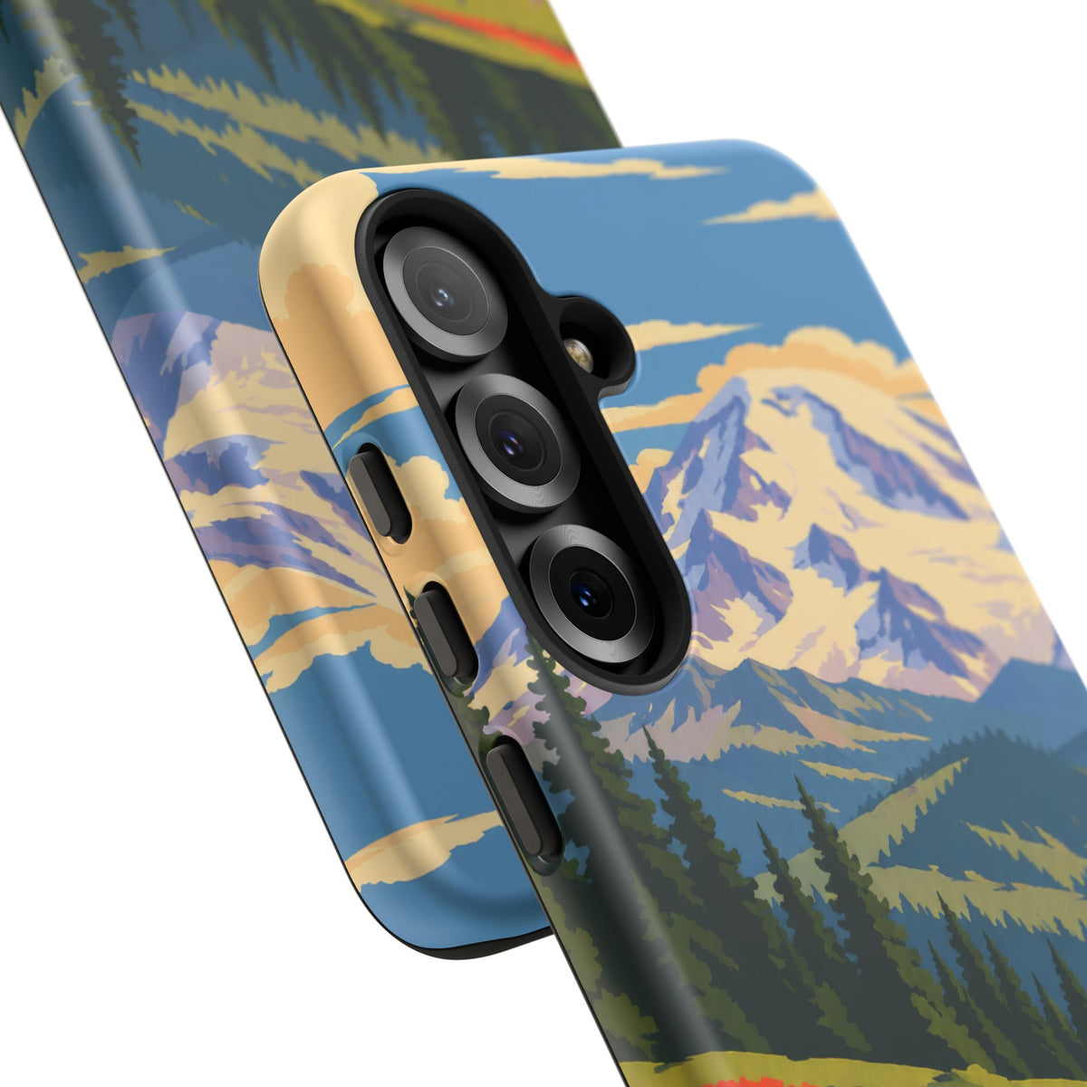 Mount Rainier — Meadow Radiance Samsung Galaxy Tough Case