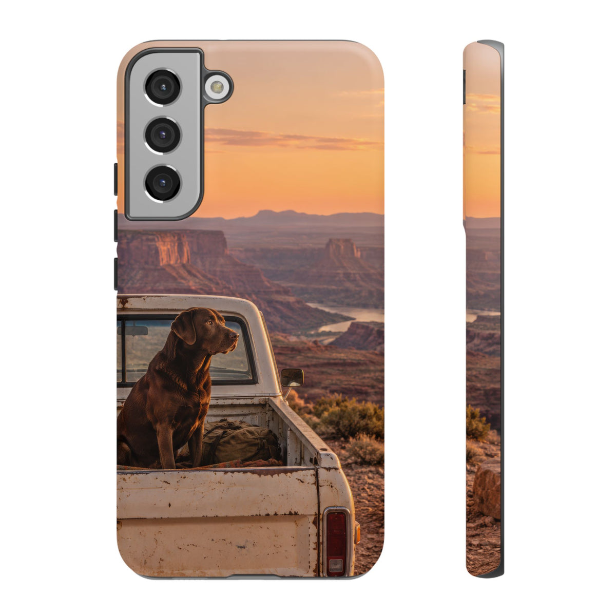 Desert Tailgate Companion Samsung Galaxy Tough Case | labrador